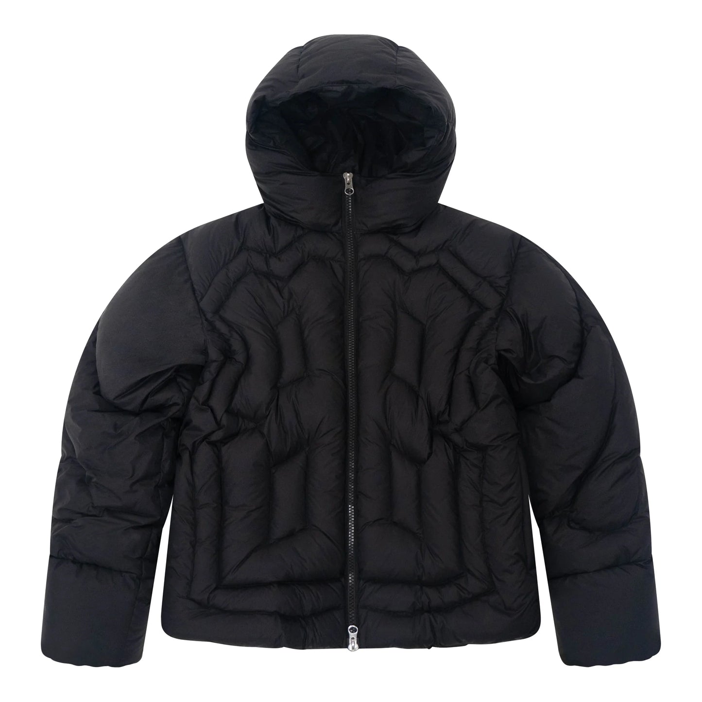 Hooded Insulated Jacket | Black