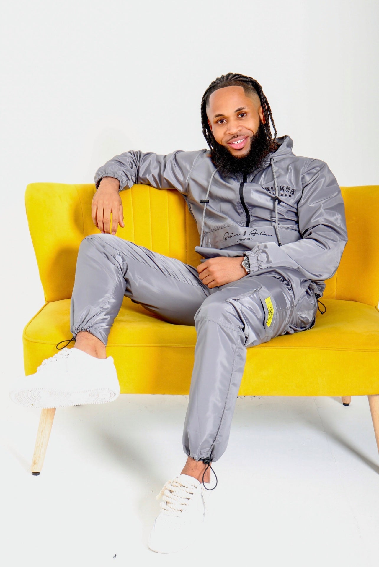 Half Zip Windbreaker Tracksuit – 7igures