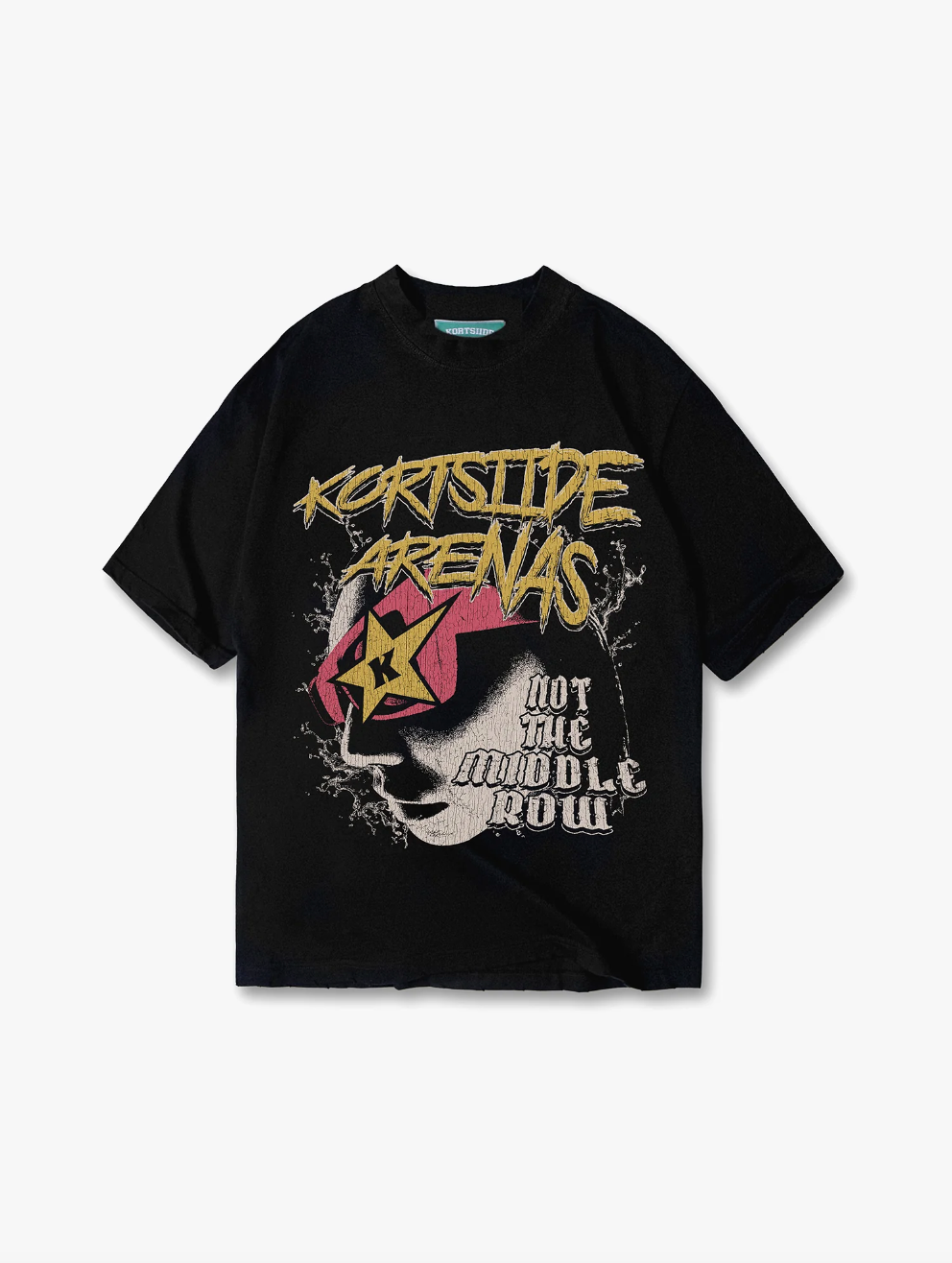 Kortsiide Arenas T Shirt | Black